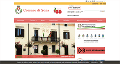 Desktop Screenshot of comune.sona.vr.it
